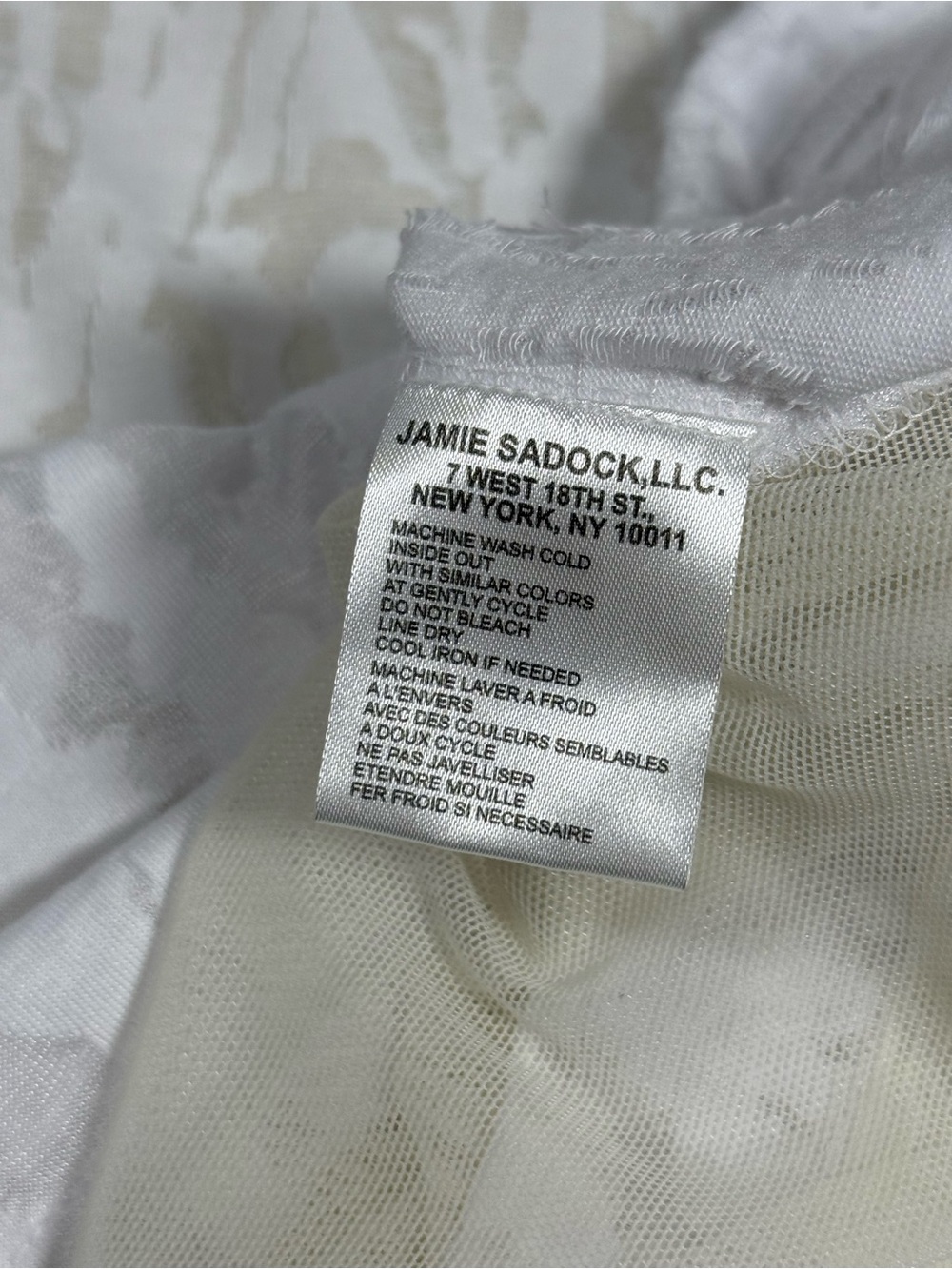 Jamie Sadock Sz XL Luxe Coastal Country Club Sleeveless Golf Polo Abstract NEW - Picture 6 of 8